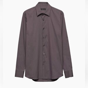 Prada Stretch Cotton Shirt - 42 16.5” Neck